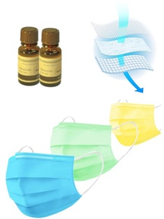 Масло эфирное Антивирусный барьер - 2 больших эфирных масла (по 15ml) Можжевельник, маска трехслойная 3 штуки и вкладыш