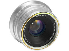 Объектив 7Artisans E-Mount 25 mm f/1.8 Silver 17976