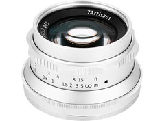 Объектив 7Artisans X-Mount 35 mm f/1.2 Silver 18003