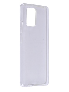 Чехол Brosco для Samsung Galaxy S10 Lite Silicone Transparent SS-S10L-TPU-TRANSPARENT