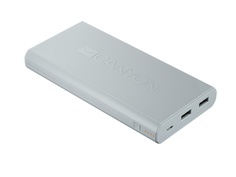 Внешний аккумулятор Canyon Power Bank 16000mAh White CNE-CPBF160W / H2CNECPBF160W