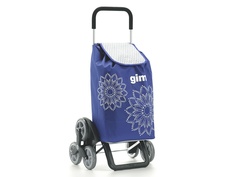 Сумка-тележка Gimi Tris Floral Blue 154312/154620