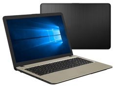 Ноутбук ASUS VivoBook A540UA-DM1485T Black 90NB0HF1-M20940 (Intel Pentium 4417U 2.3 GHz/4096Mb/500Gb/Intel HD Graphics/Wi-Fi/Bluetooth/Cam/15.6/1920x1080/Windows 10 Home 64-bit)