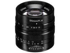 Объектив 7Artisans E-Mount 55 mm f/1.4 Black 17989