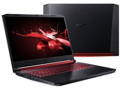 Ноутбук Acer Nitro 5 AN517-51-539Q NH.Q5CER.029 (Intel Core i5-9300H 2.4 GHz/8192Mb/1000Gb+256Gb SSD/nVidia GeForce GTX 1650 4096Mb/Wi-Fi/Bluetooth/Cam/17.3/1920x1080/Winduws 10)