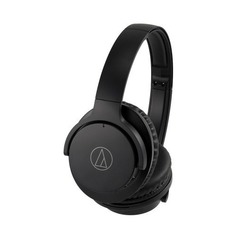 Гарнитура Audio-Technica ATH-ANC500BT, 3.5 мм/Bluetooth, мониторные, черный [80000375]