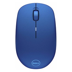 Мышь DELL WM126, оптическая, беспроводная, USB, синий [570-aaqf]