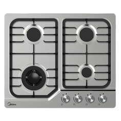 Варочная панель Midea MG687X, независимая, нержавеющая сталь