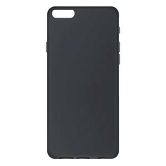 Чехол (клип-кейс) BORASCO для Apple iPhone 6 Plus/6S Plus, черный (матовый) [38558]
