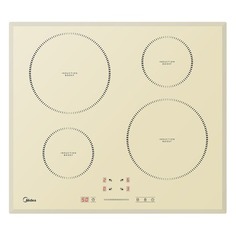 Индукционная варочная панель Midea MIH64721FIV, независимая, слоновая кость