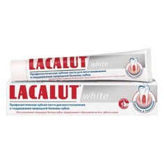 Зубная паста LACALUT White, 75мл Noname