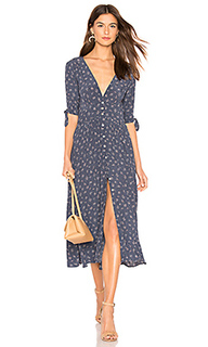 Платье jasmine tie sleeve - AUGUSTE