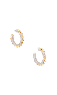 Серьги-кольца - Lele Sadoughi