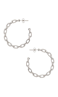 Серьги-кольца linked up - joolz by Martha Calvo