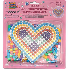 Термомозаика Hobbius № 2 "Сердце", 240 бусин