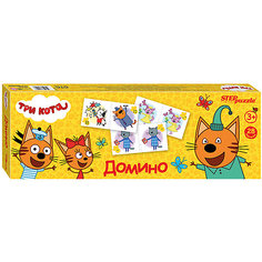 Домино Step Puzzle Три кота Степ пазл