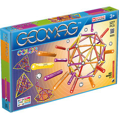 Магнитный конструктор Geomag Color, 127 деталей