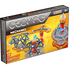 Магнитный конструктор Geomag "Mechanics", 146 деталей