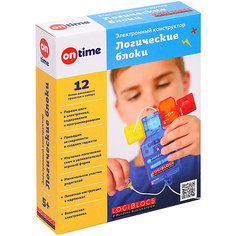 Электронный конструктор On Time ЛОГИ-БЛОКИ, 12 проектов