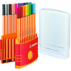 Набор капиллярных ручек Stabilo Point 88 Color parade, 20 цветов