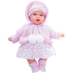 Кукла Азалия в розовом, 27 см, Munecas Antonio Juan
