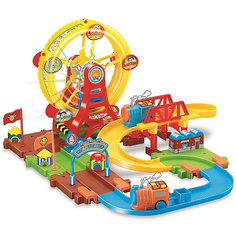 Железная дорога Devik Toys "Колесо обозрения" с поездом