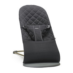 Кресло-шезлонг BabyBjorn Bliss Cotton черный