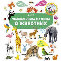 Энциклопедия для малышей "Главная книга малыша о животных", Югла С. Clever