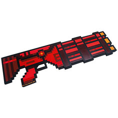 Миниган 8Бит Pixel Crew красный, 61 см