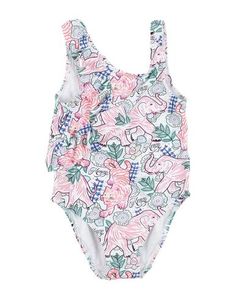Слитный купальник Kenzo