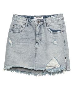 Джинсовая юбка ONE X Oneteaspoon