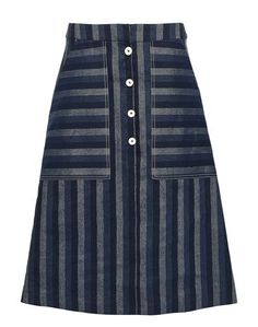 Юбка длиной 3/4 Carolina Herrera