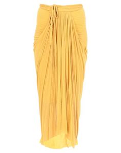 Юбка длиной 3/4 Rick Owens Lilies