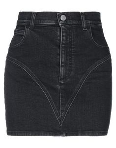 Джинсовая юбка Alessandra Rich