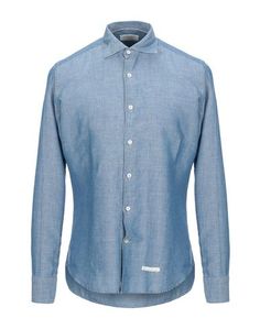 Джинсовая рубашка Tintoria Mattei 954