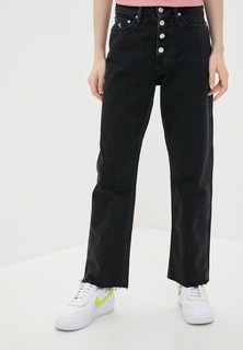 Джинсы Calvin Klein Jeans HIGH RISE STRAIGHT ANKLE