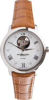Швейцарские женские часы в коллекции Maestro Женские часы Raymond Weil 2227-STC-00966-CAMEL