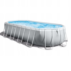 Бассейн каркасный овальный Intex prism frame 610х305x122 см