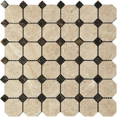 Мозаика Natural Octagon 7M036+7M076-BP 30,5x30,5 см