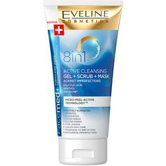 Гель для лица Eveline Facemed+ Deep Cleansing Active Gel for Imperfections 8in1 150 мл