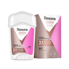 Антиперспирант-крем Rexona Clinical Protection Сухость и Уверенность 45 мл