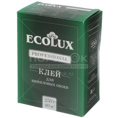 Клей для виниловых обоев Ecolux professional, 250 г