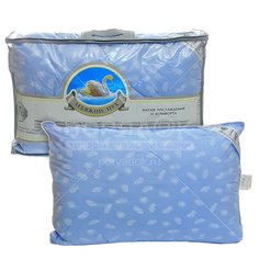 Подушка Лебяжий пух IVVA ПЛТэ-57р, 50х70 см, с кантом