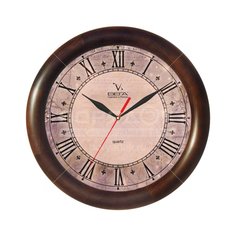 Часы настенные Вега Римская Классика деревянные Д1МД/6-139