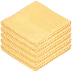 Полотенце банное, 70х140 см, Arya Solo Soft, 500 г/кв.м, желтое Турция