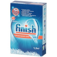 Соль для посудомоечной машины Finish, 1.5 кг