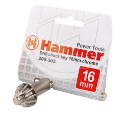 Ключ для патрона дрели HammerFlex 208-303 CH-key, 16 мм