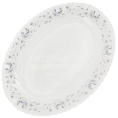 Блюдо стеклокерамическое Daniks Эдем овальное, 30.2 см