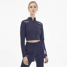 Олимпийка PUMA x SG Crop 1/2 Zip