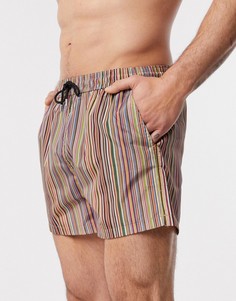 Шорты для плавания в полоску Paul Smith-Мульти